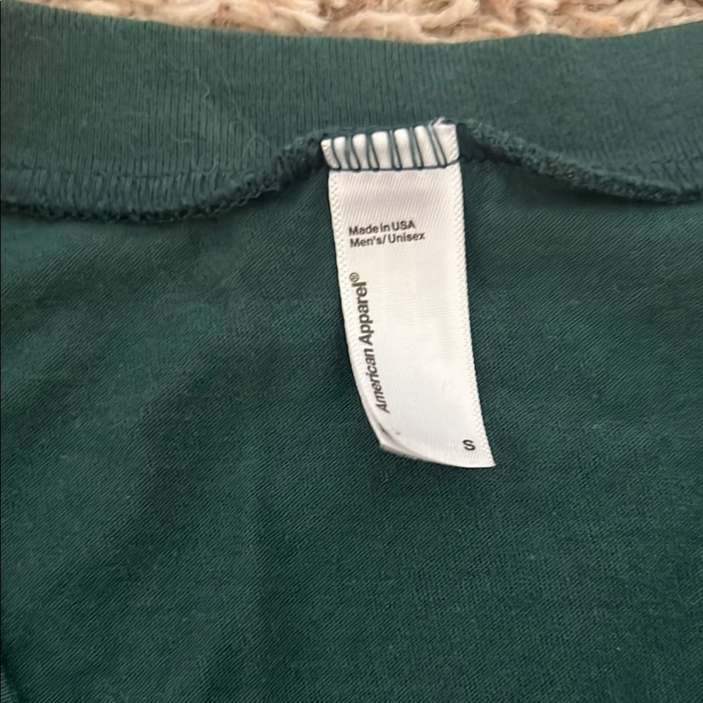 University of Illinois unofficial Sportswear Green and White Tee - Picture 3 of 5